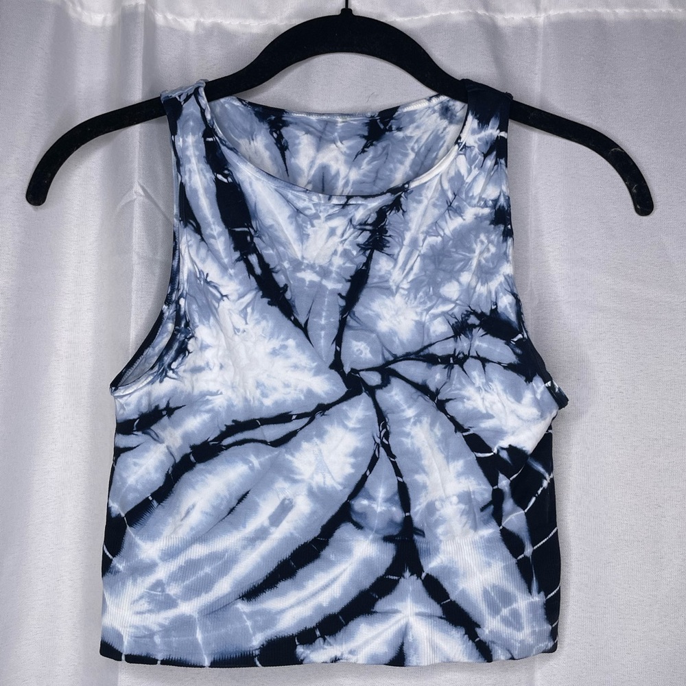 Tie-Dye Cropped Tank